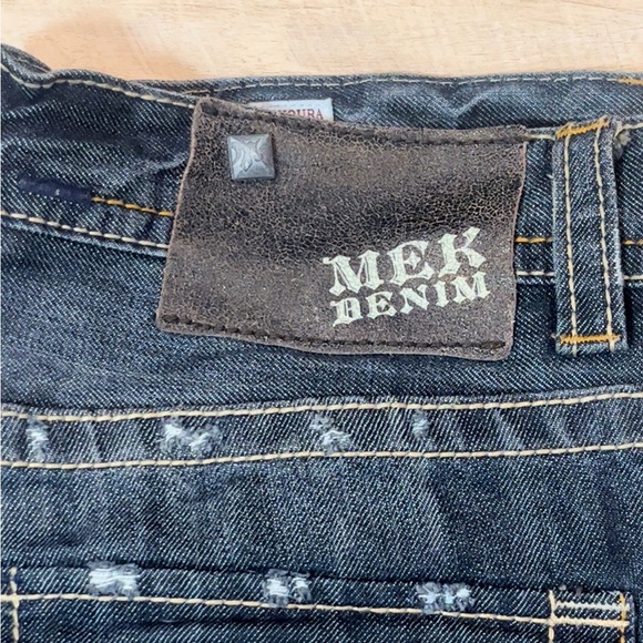 MEK Denim Men’s Kaikoura Bootcut Jeans Size 38 - Picture 3 of 12